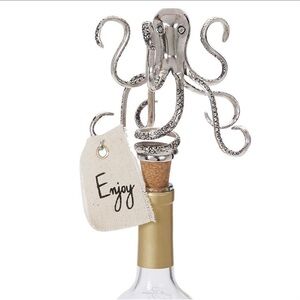Octopus Wine Bottle Stopper… stunner!